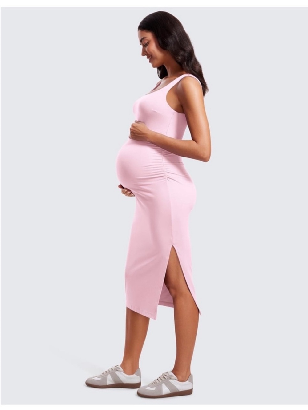 CRZ Women's Pink Maternity
Bodycon Dress size Small